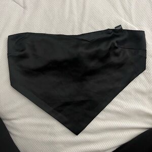 Forever 21 Black Satin Top